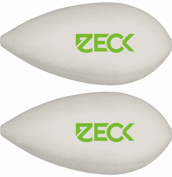 Zeck Leader Float White |2 pcs