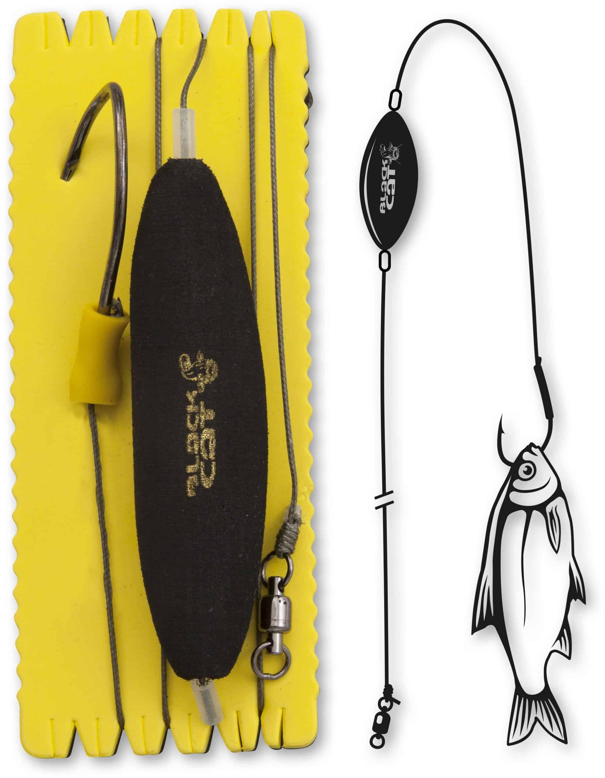 Black Cat U-Float Rig Single Hook XL