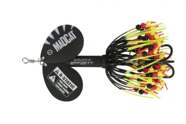 MADCAT A-STATIC R.T. spinner 16CM 3/0 75 G SINKING BLACK