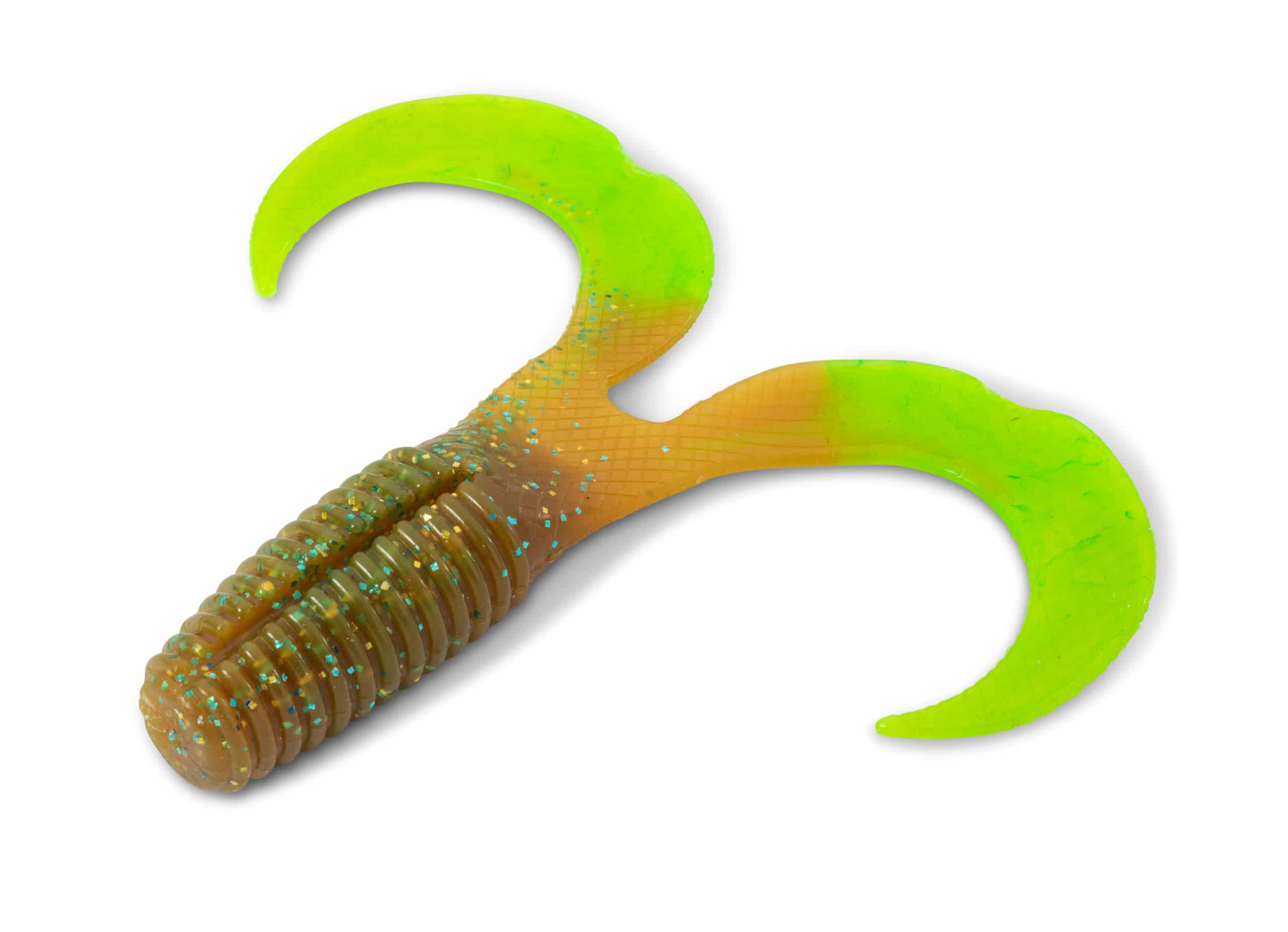 IC Moby Curly One 12cm Motor Olie Chartreuse UV