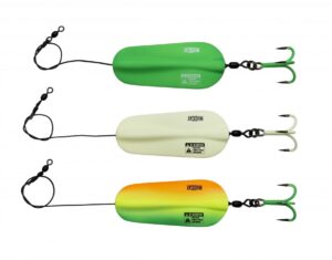 A-STATIC INLINE SPOON 3/0 125G SINKING GREEN