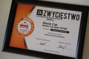 Black Cat Battle Cat Spin FD 750