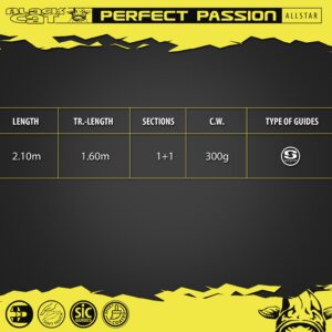 Black Cat Perfect Passion Allstar 2.10m 200g