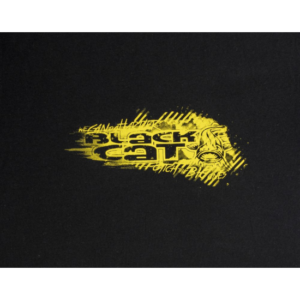 Black Cat Shirt Zwart S