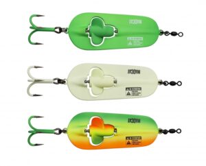 Madcat A-STATIC RATLIN' SPOON 3/0 110G SINKING GLOW-IN-THE-DARK