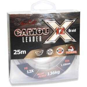 UNI CAT Camou X-12 Leader 25m 0,70/74kg