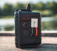 Voltacase Volta Outdoorcase 105Ah / 24V (LiFePO4) Zwart