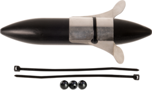 Zeck Propeller U-Float Solid Black 15g