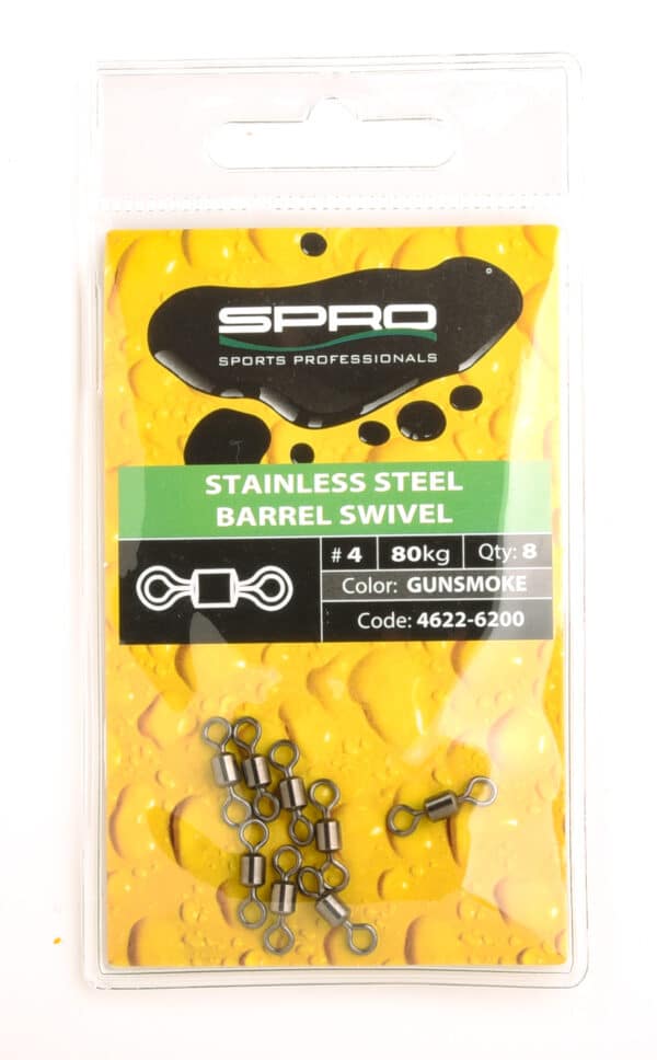 SPRO STAINLESS STEEL BARREL SWIVEL #4