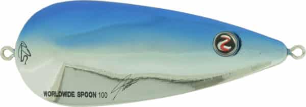 Whopper plopper Worldwide Spoon 100 Chrome Blue