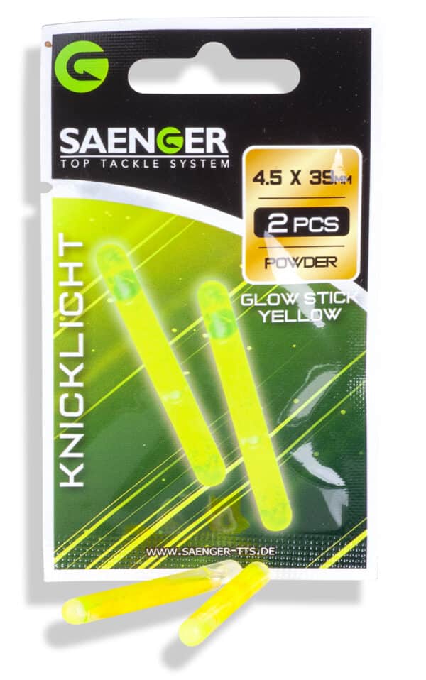 Saenger Knicklicht 4.5mm x 39mm Geel