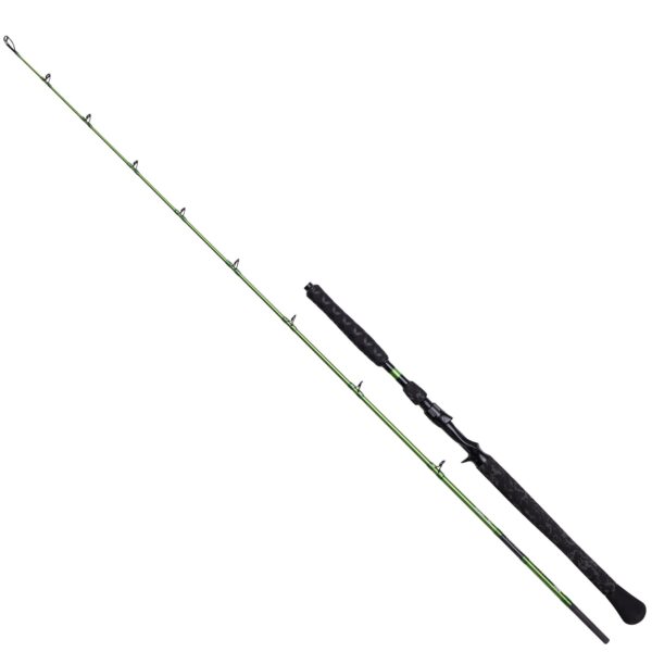 MadCat Pelagic 190 50-150gr meervalhengelset met Dominion Low Profile en Backbone Line