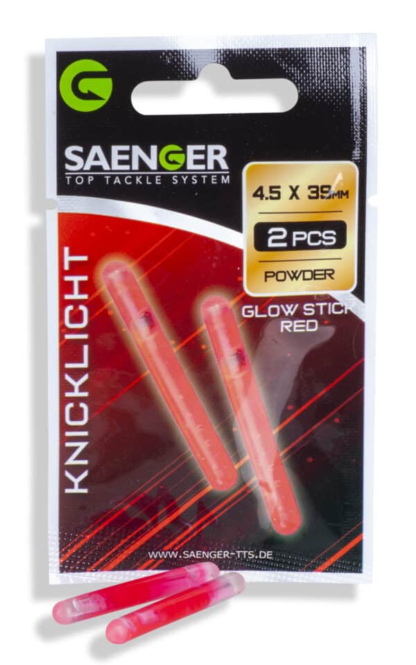 Saenger Knicklicht 4.5mm x 39mm rood