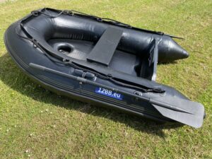 12BB - RIB Rubberboot, type BLACK 270 - Aluminium Dek