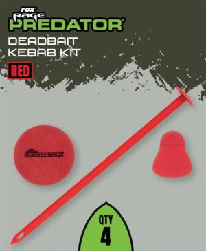 Fox Rage Predator Deadbait Kebab Kit Red