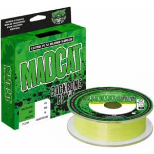 MadCat Pelagic 190 50-150gr meervalhengelset met Dominion Low Profile en Backbone Line