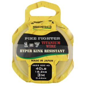 SPRO 1X7 TITANIUM WIRE 40LB 3M