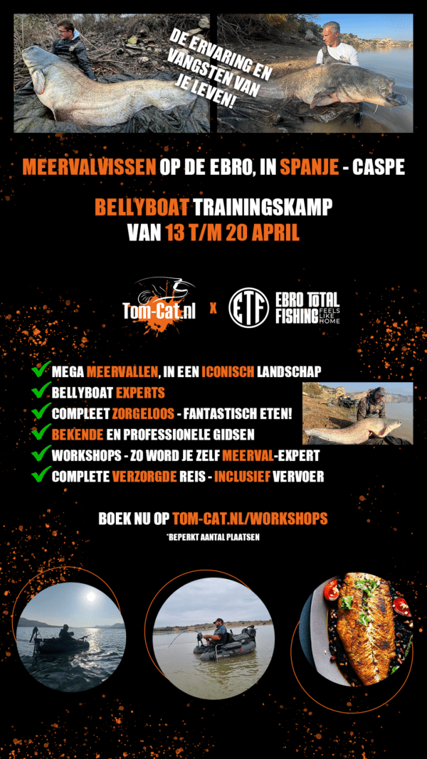 Bellyboat Trainingskamp Ebro 13-21 April