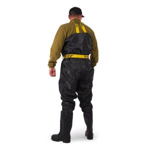BLACK CAT BOOTED WADERS UK 12/EU 46