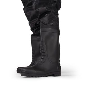 BLACK CAT BOOTED WADERS UK 12/EU 46