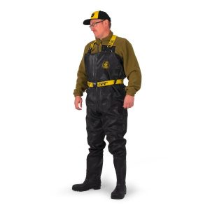 BLACK CAT BOOTED WADERS UK 12/EU 46