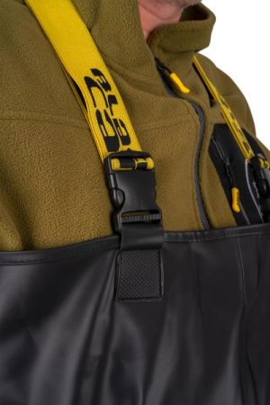 BLACK CAT BOOTED WADERS UK 12/EU 46