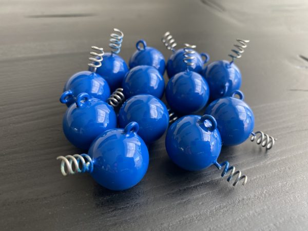 Blauwe screw-in loodkop 60g