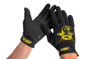 Black Cat Cat Gripper Gloves Large