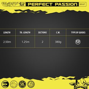 Black Cat Perfect Passion Boat 2.50m 400g