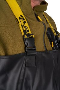 BLACK CAT BOOTED WADERS UK 12/EU 46
