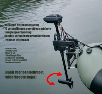 Black Cat Battle Boat Set + Rhino CR30VF Motor + Voltacase 210Ah Outdoorcase (Camo)