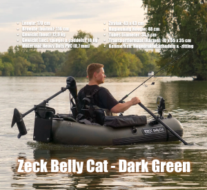 Zeck Belly Cat Dark Green + Rhino CR30VF Motor + Voltacase 105Ah Outdoorcase (Camo)