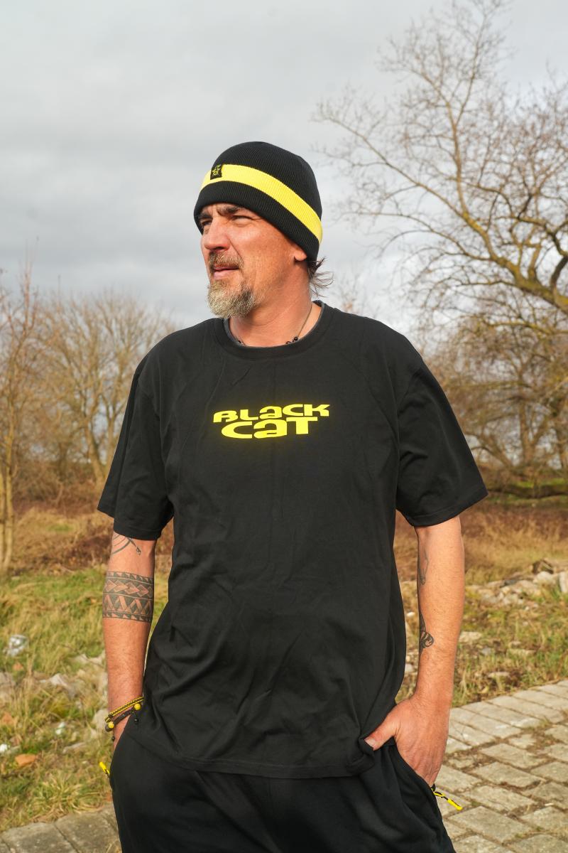 Black Cat LOGO BLACK TSHIRT LARGE