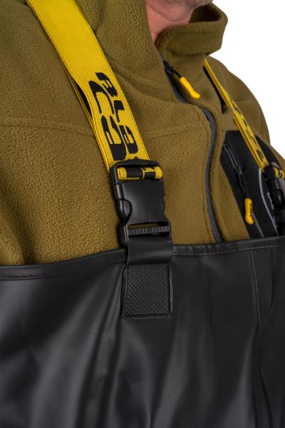 BLACK CAT BOOTED WADERS UK 8/EU 42