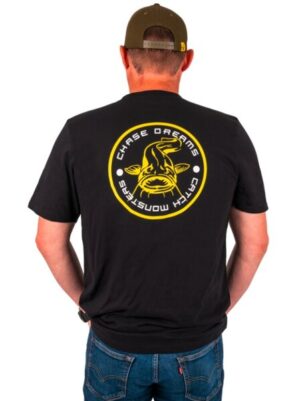 Black cat CHASE DREAMS BLACK TEE XXL