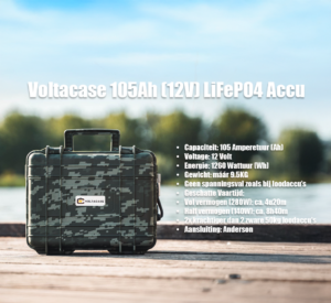 Black Cat Battle Boat Set + BC2400 + Voltacase Outdoorcase 105Ah Camo