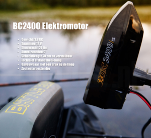 Black Cat Battle Boat Set + BC2400 + Voltacase Outdoorcase 105Ah Camo