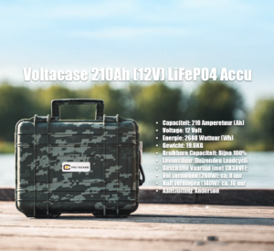 Black Cat Battle Boat Set + Rhino CR30VF Motor + Voltacase 210Ah Outdoorcase (Camo)