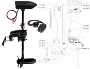 Black Cat BC 2400 Reserveonderdelen Extra Telescopische Handgreep