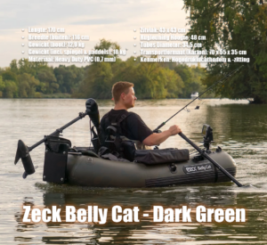 Zeck Belly Cat Dark Green Set + Rhino CR30VF Motor + Voltacase 210Ah Outdoorcase (Camo)